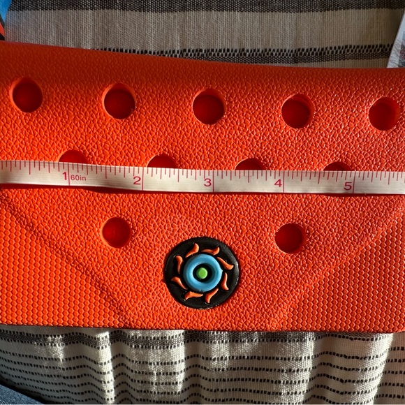 Optari orange bag with colorful strap, new with tags - Picture 7 of 7